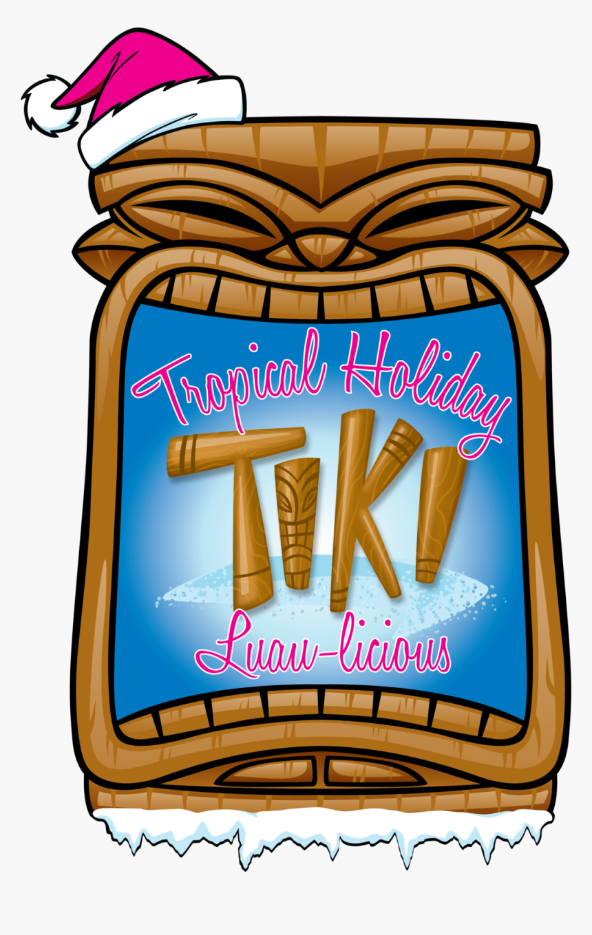 Dds Tiki Holiday Luau-licious - Tiki Mask Mouth Open, HD Png Download
