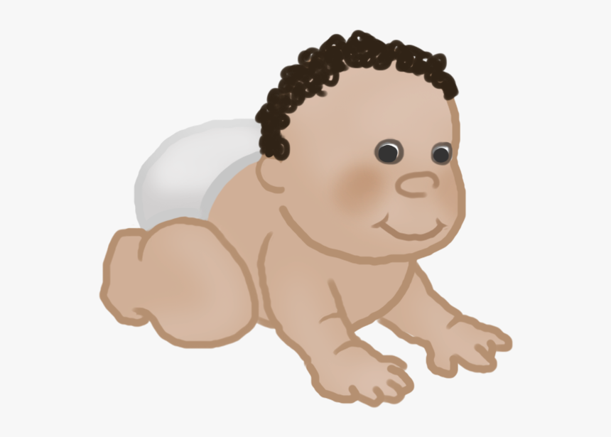 Crawling Baby Clipart - Crawling, HD Png Download