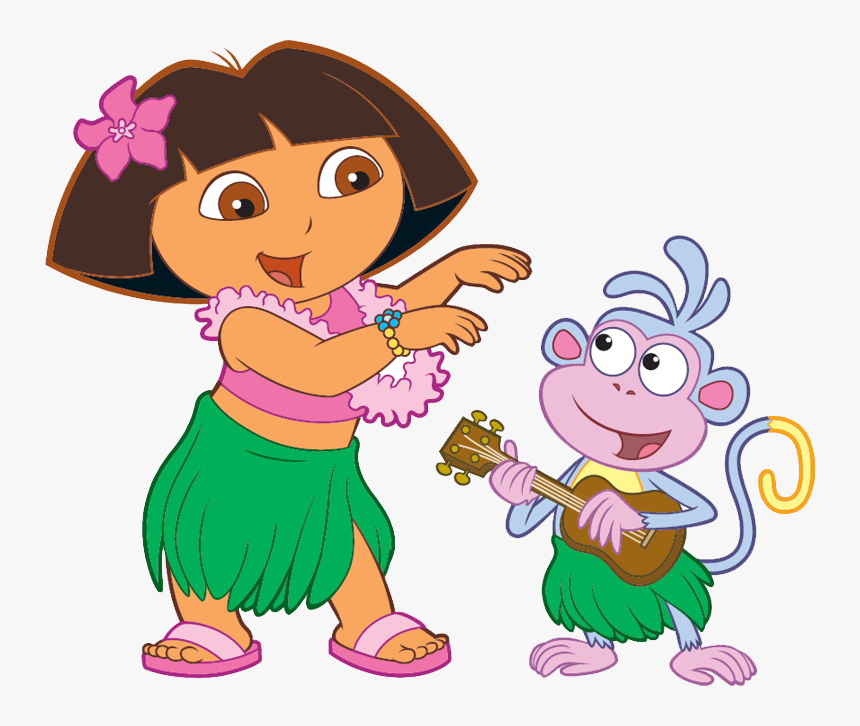 M Luau Theme, Luau Party, Diy Party, Dora Boots, Hawaiian - Dora And Boots, HD Png Download