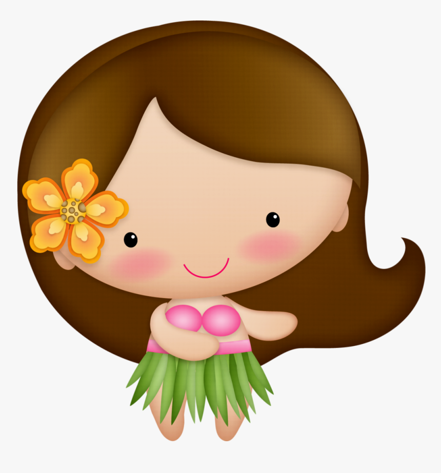 Tropics Clipart Dancer - Niña Hawaiana Png, Transparent Png