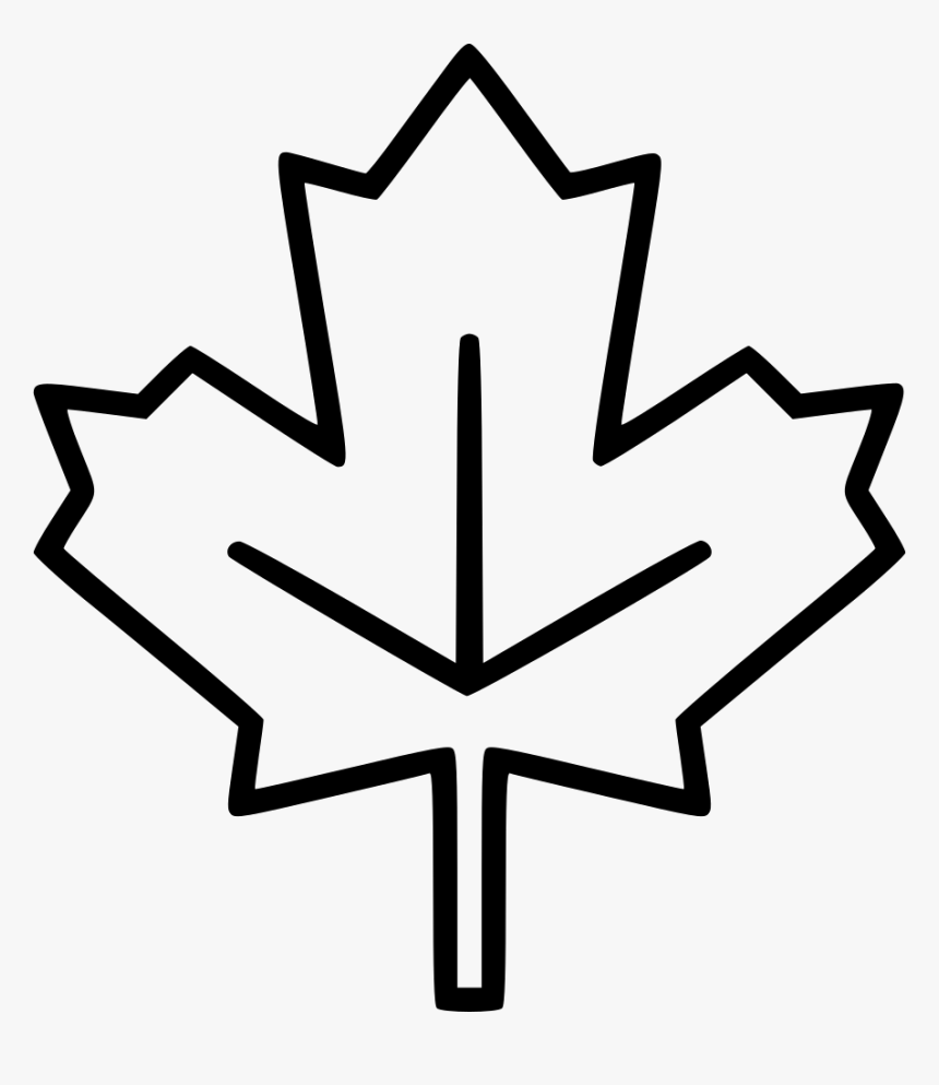 Maple Leaf - Kanada Flagge Vorlage, HD Png Download