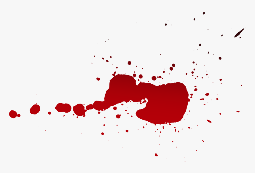 Blood Clip Art - Пятна Крови Для Фотошопа, HD Png Download