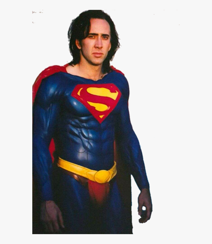 Superman Png Widescreen - Film Superman Cage Nicholas, Transparent Png