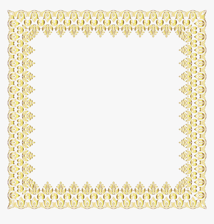 Border Frame Transparent Png Clip Art Image, Png Download