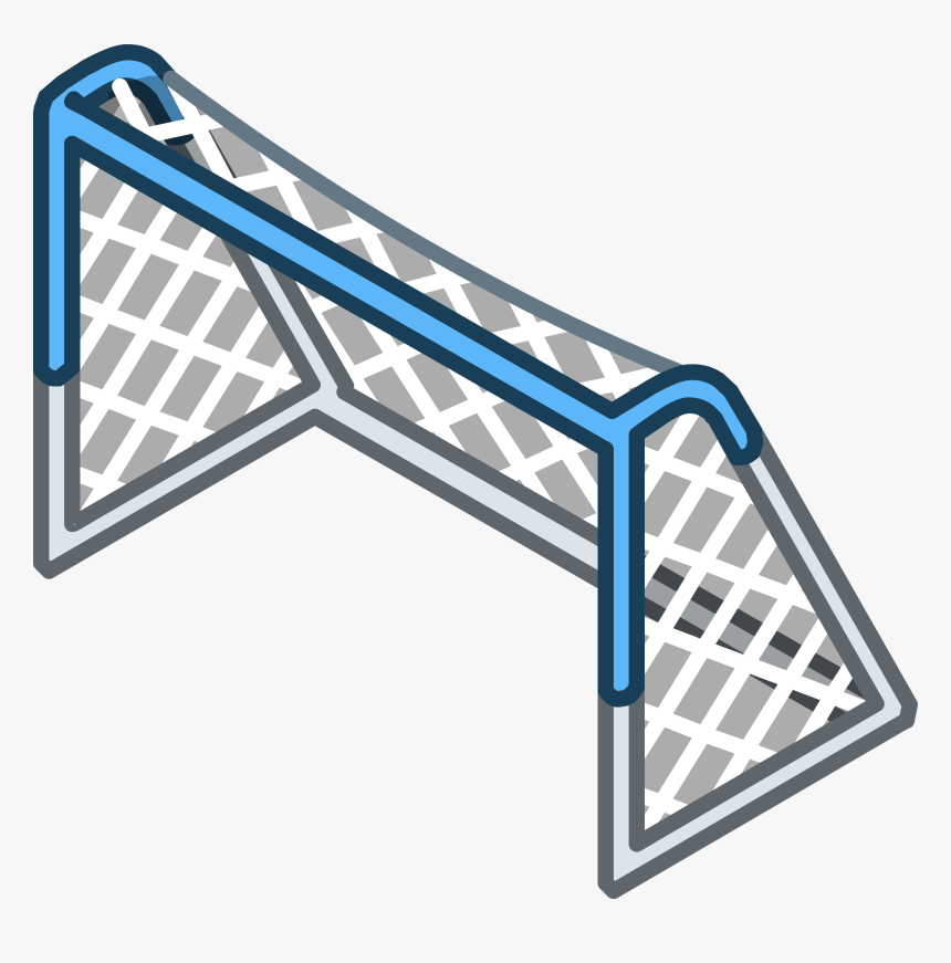 Soccer Goal - Porterias Png, Transparent Png