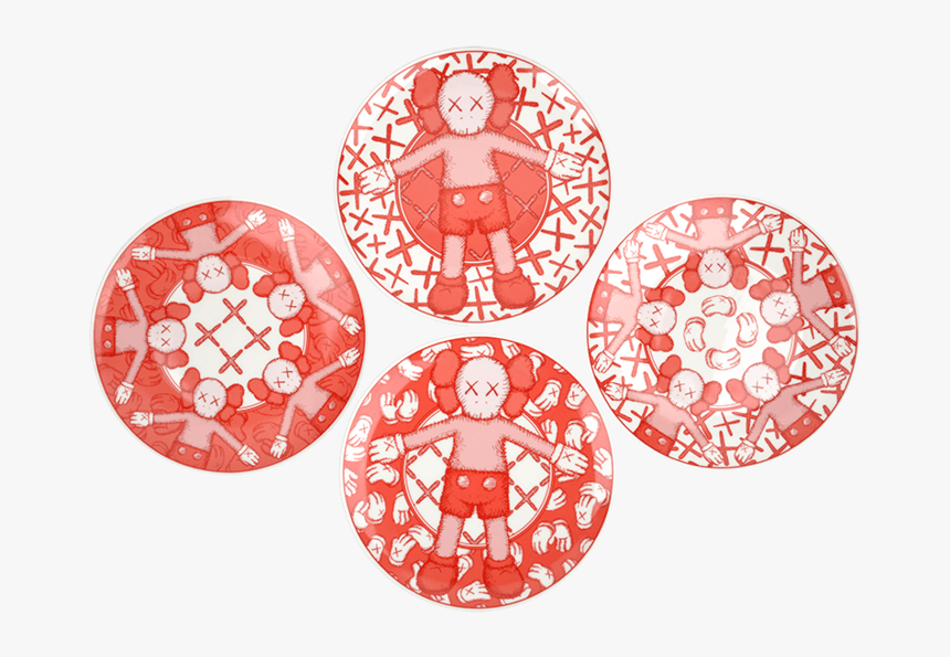 Tsvr002067-9 - Ngv Plate Set Kaws, HD Png Download