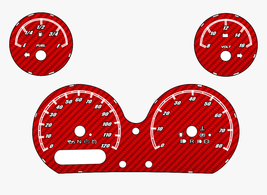 Read Carbon Fiber W/white - Circle, HD Png Download