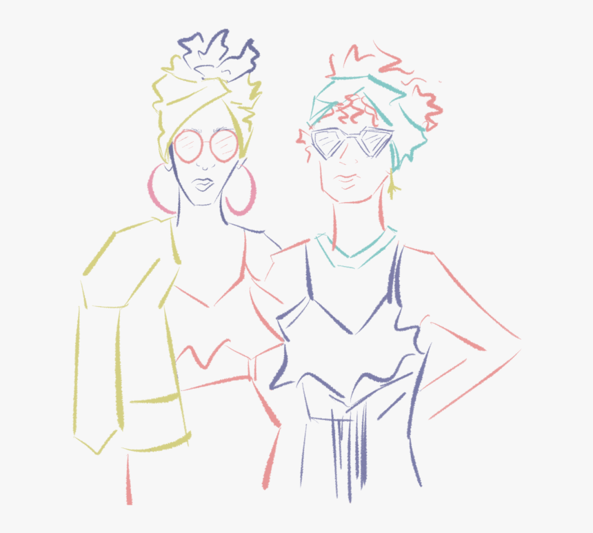 Dope Creatives Market Illo 2 - Sketch, HD Png Download