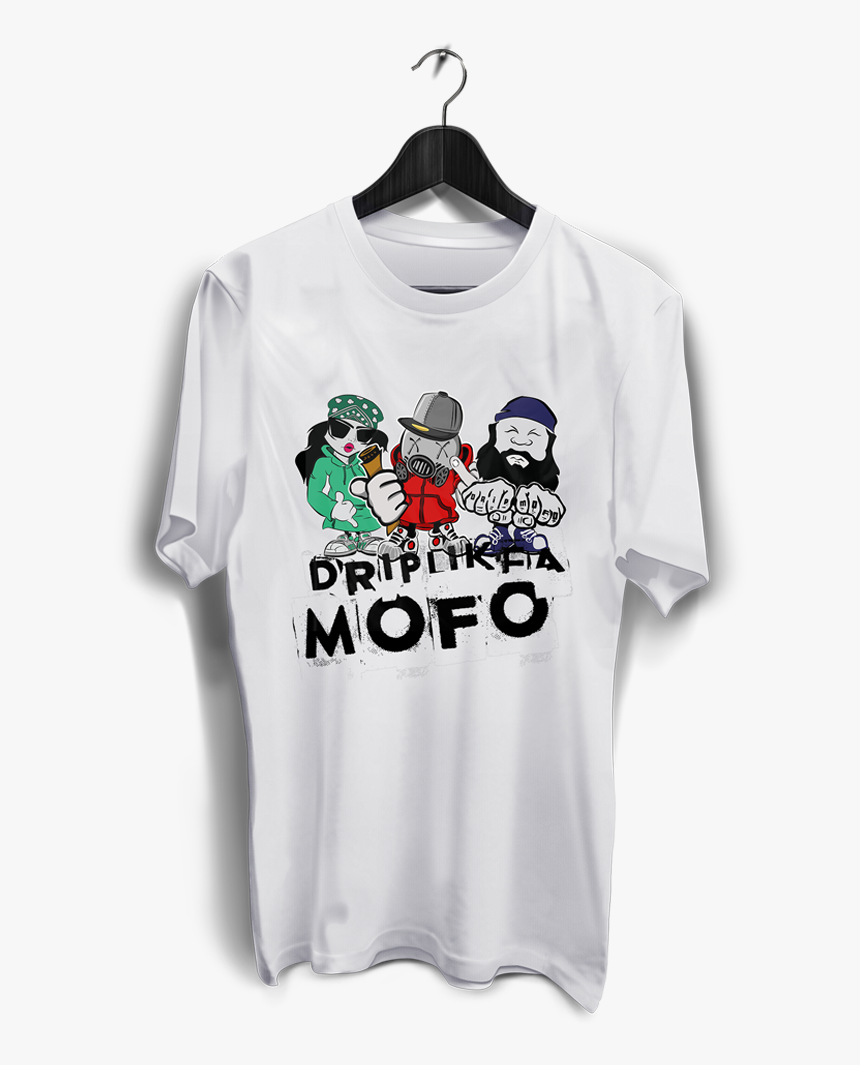 Team Drip Mofo Men S T Shirt White - T-shirt, HD Png Download