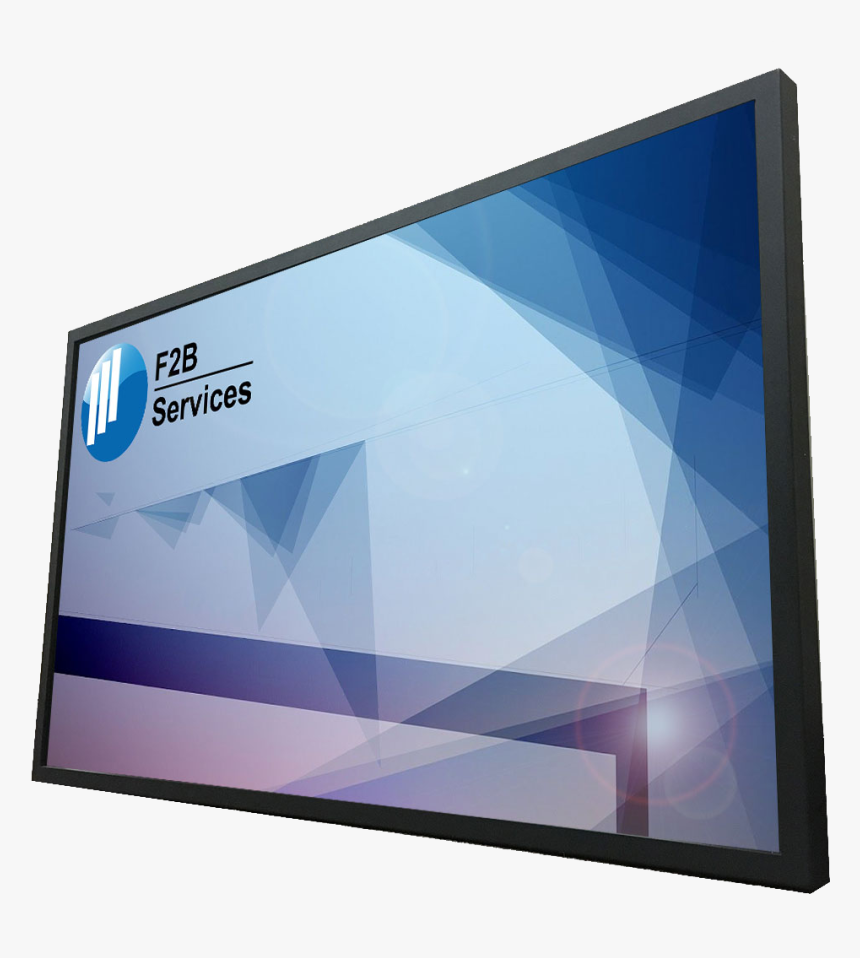 Led-backlit Lcd Display, HD Png Download
