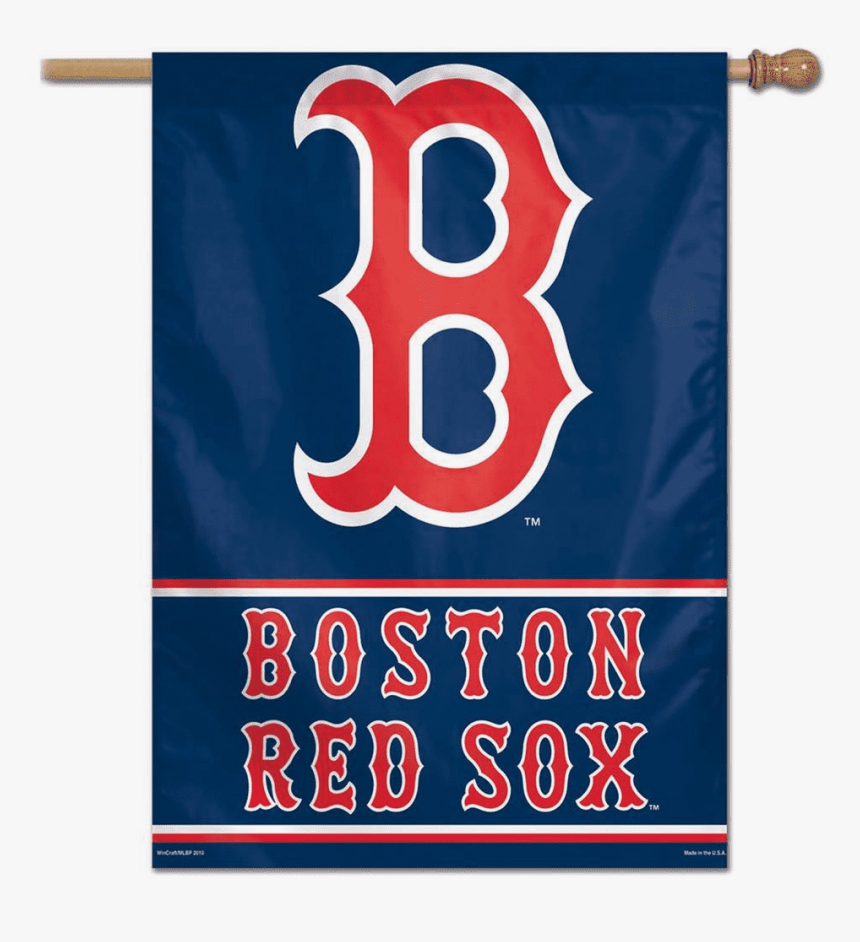 Boston Red Sox Team Logo Vertical Flag - Boston Red Sox Logo, HD Png Download