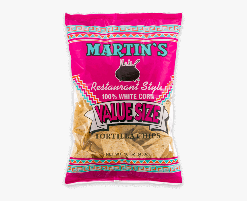 Martin S 100% White Corn Restaurant Style Tortilla - Snack Martin, HD Png Download