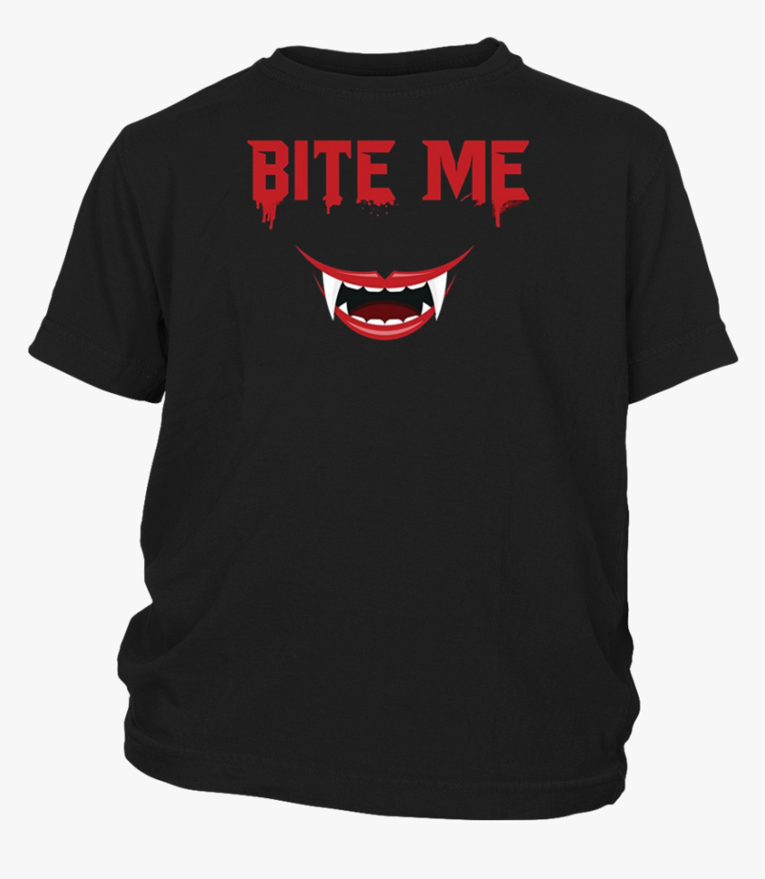 Bite Me Halloween T Shirt - Active Shirt, HD Png Download