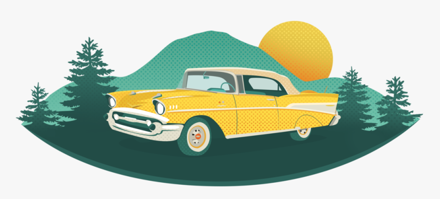 Frontlayer1 - Antique Car, HD Png Download