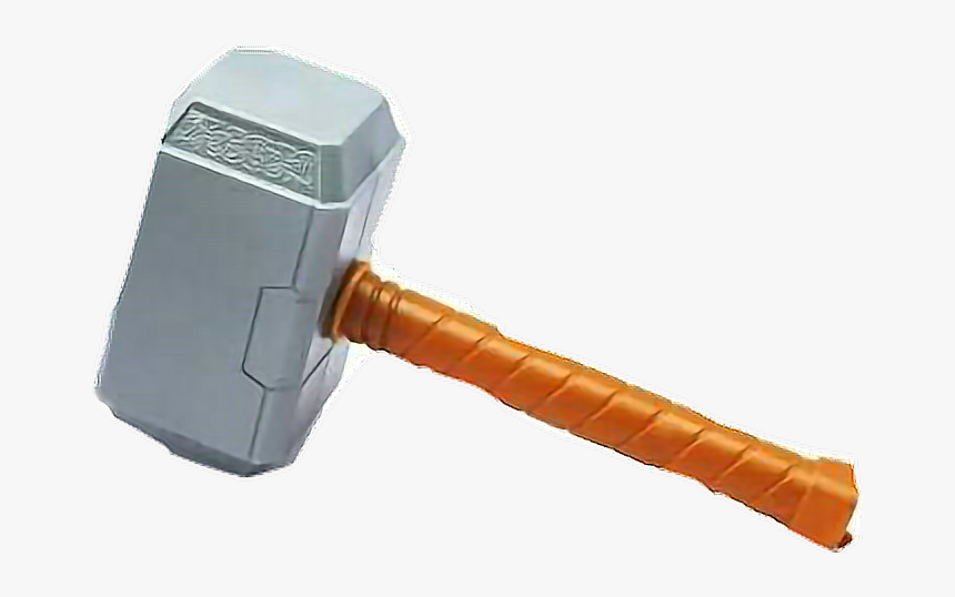 Transparent Thor Hammer Clipart - Thor Hammer Plastic Toy, HD Png Download