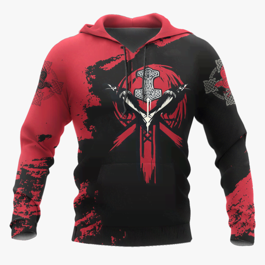 Mjolnir - 4 Honor Tattoo Viking, HD Png Download