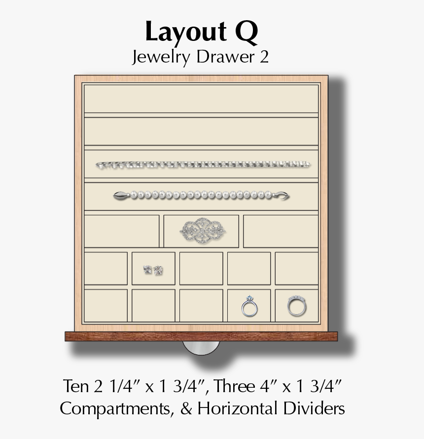 Brown Safe Drawer Layout, HD Png Download