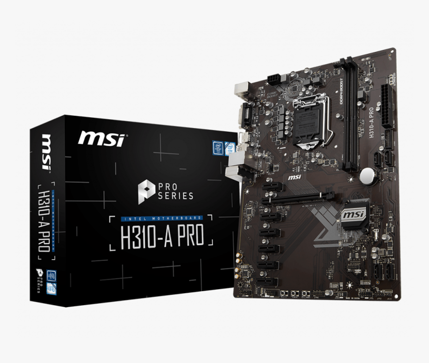 Msi H310m Pro Vhl, HD Png Download