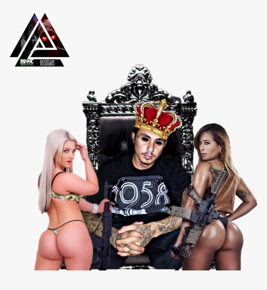 #king #throne #models #gun #guns #dk925designs #dk925 - Girl, HD Png Download