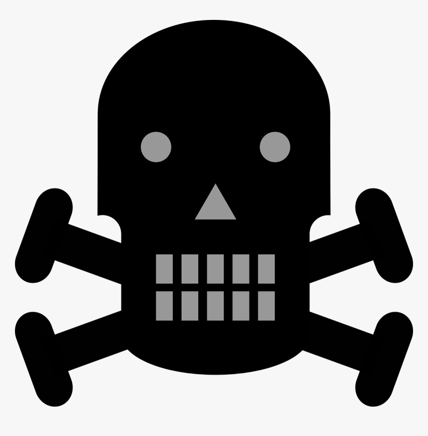 Skull And Bones Svg, HD Png Download
