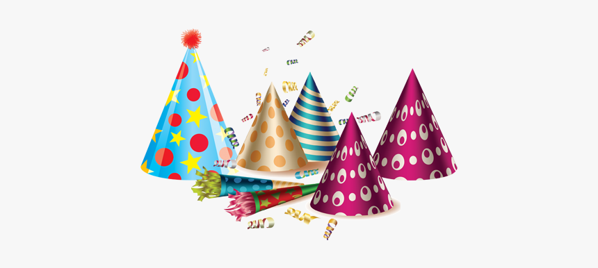 Party Birthday Hat Png - Real Transparent Background Birthday Hat, Png Download