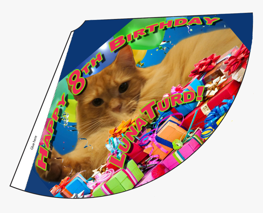 Happy 8th Birthday Lunaturd Bday Hat - Asian, HD Png Download