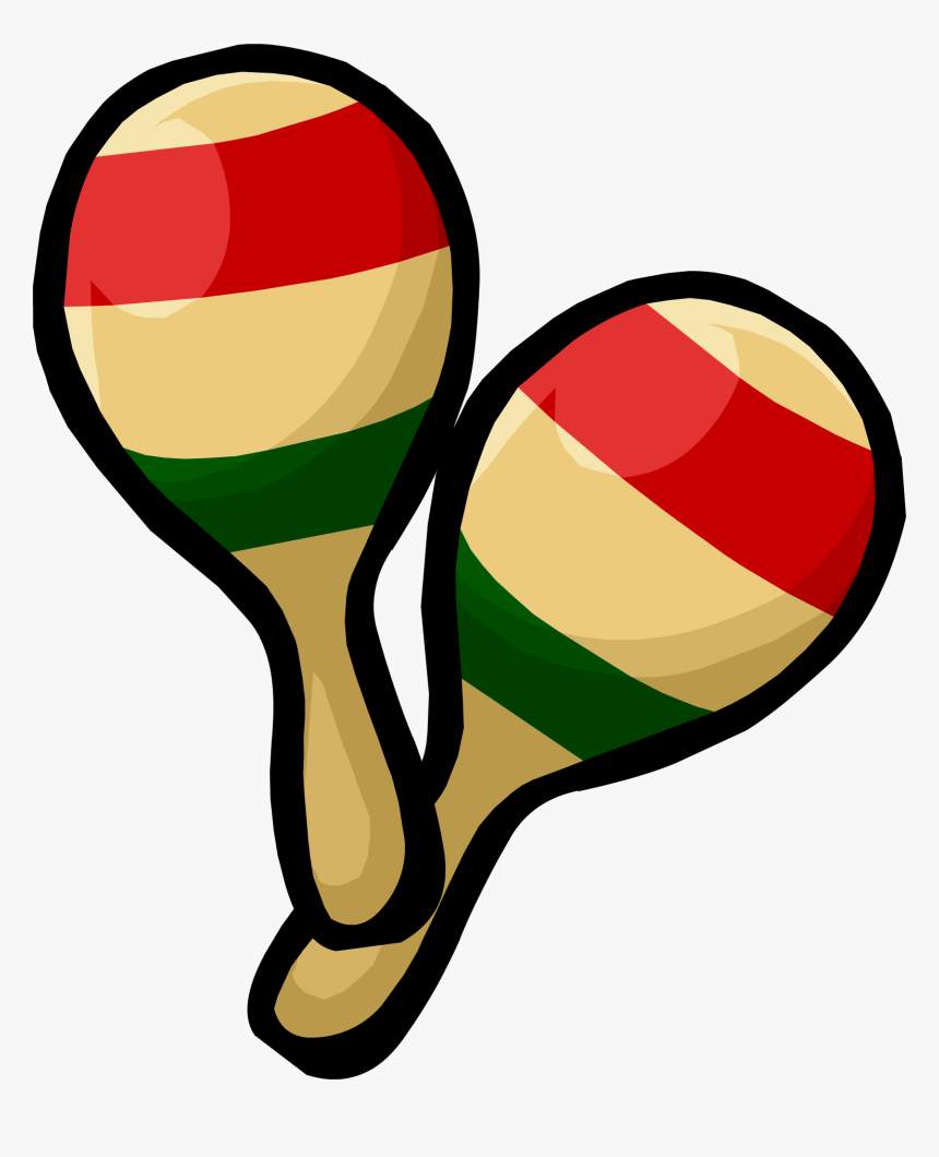 Club Penguin Rewritten Wiki - Maracas Png, Transparent Png