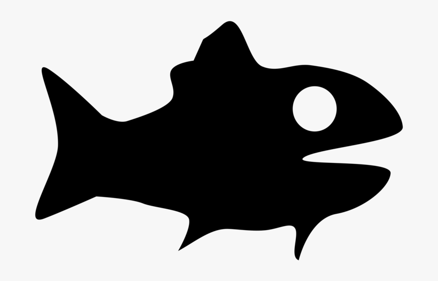 Silhouette,monochrome Photography,fish - Not All Things Are Equal, HD Png Download