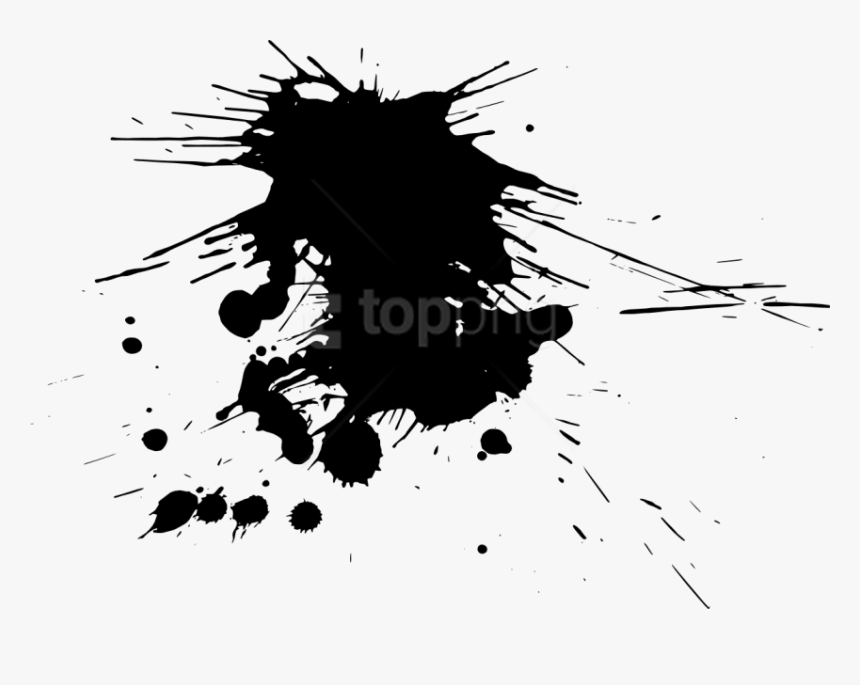Free Png Dirt Splatter Png Png Image With Transparent - Paint Splash Png With Triangle, Png Download