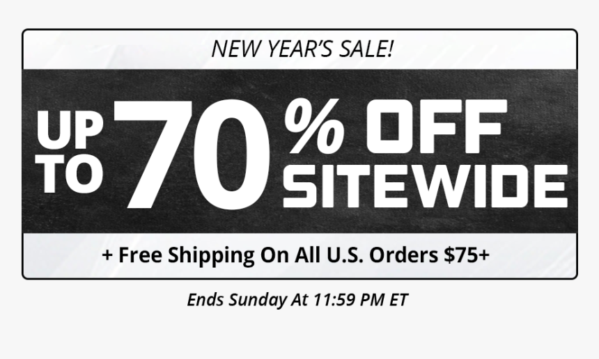 End Of Year Sale - Black-and-white, HD Png Download