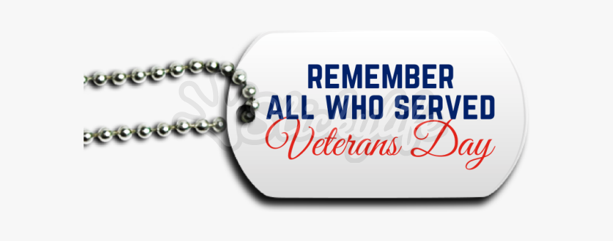 Veterans Day Dog Tag Back - Coin Purse, HD Png Download