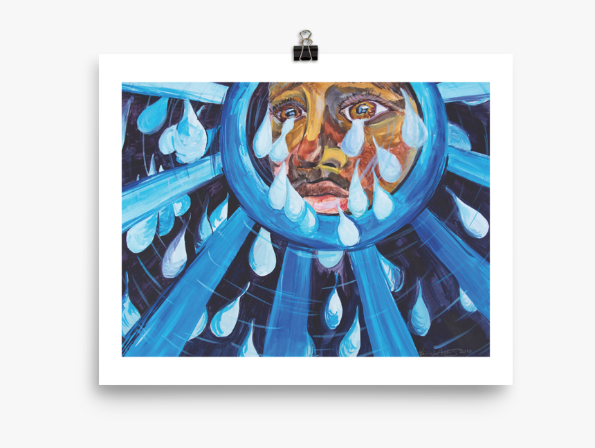 Jesus Wept Print - Illustration, HD Png Download