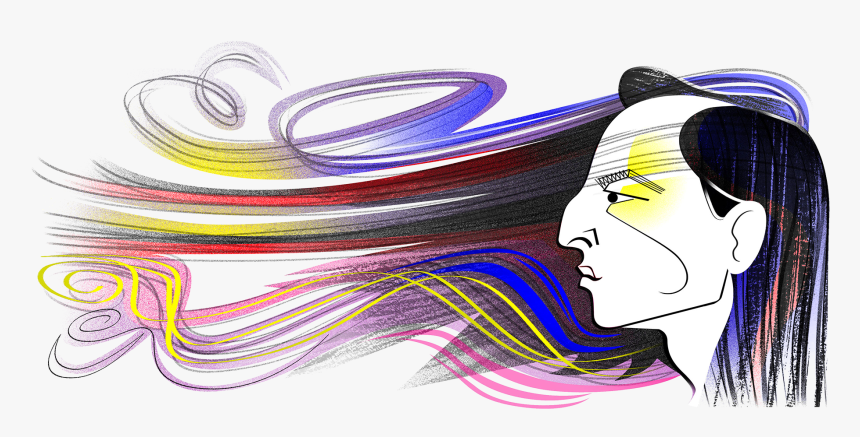 Rick Owens By Risko - Rick Owens Portrait Scetch, HD Png Download