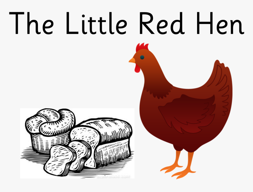 Printable Picture Of Hen , Png Download - Cartoon Loaf Of Bread, Transparent Png