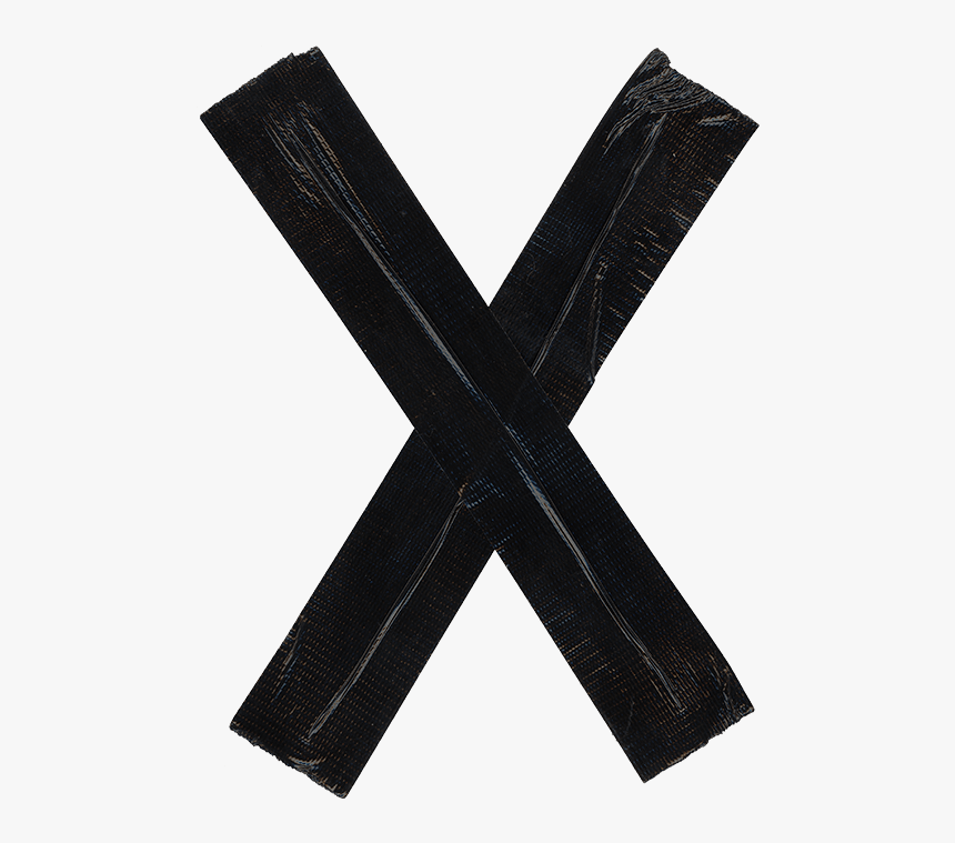 Tape Black Font - Transparent Background Black Tape Png, Png Download