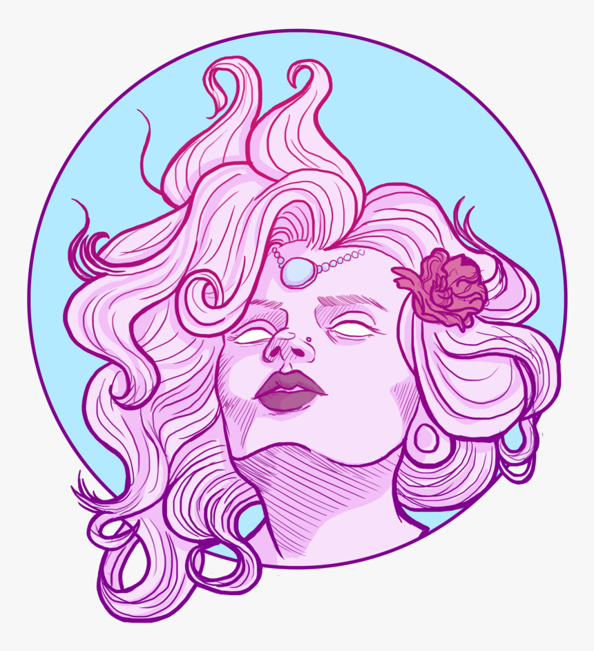 Witch Head Color 2, HD Png Download