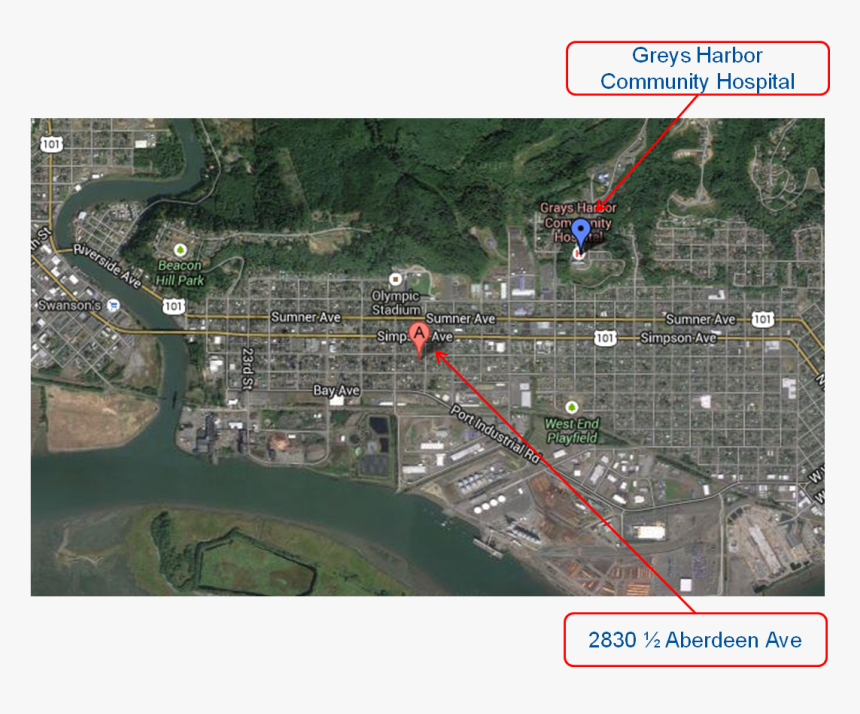 Hoquiam - 404 Michigan Street Kurt Cobain, HD Png Download