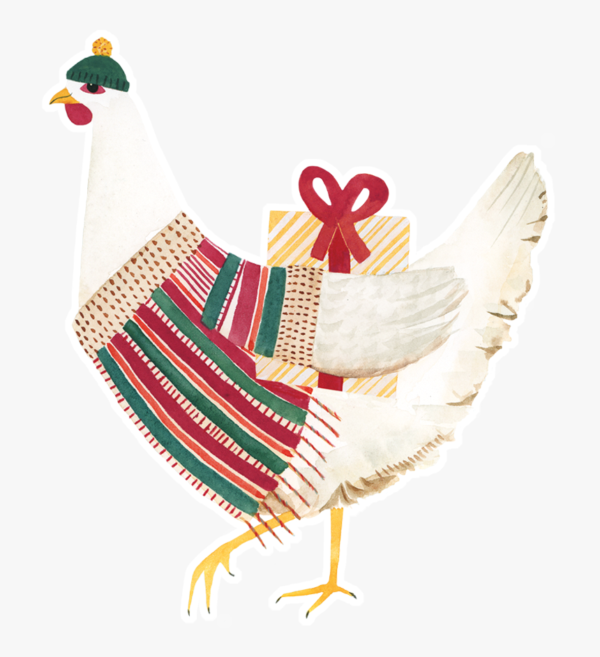 Holiday Hen Magnet - Rooster, HD Png Download