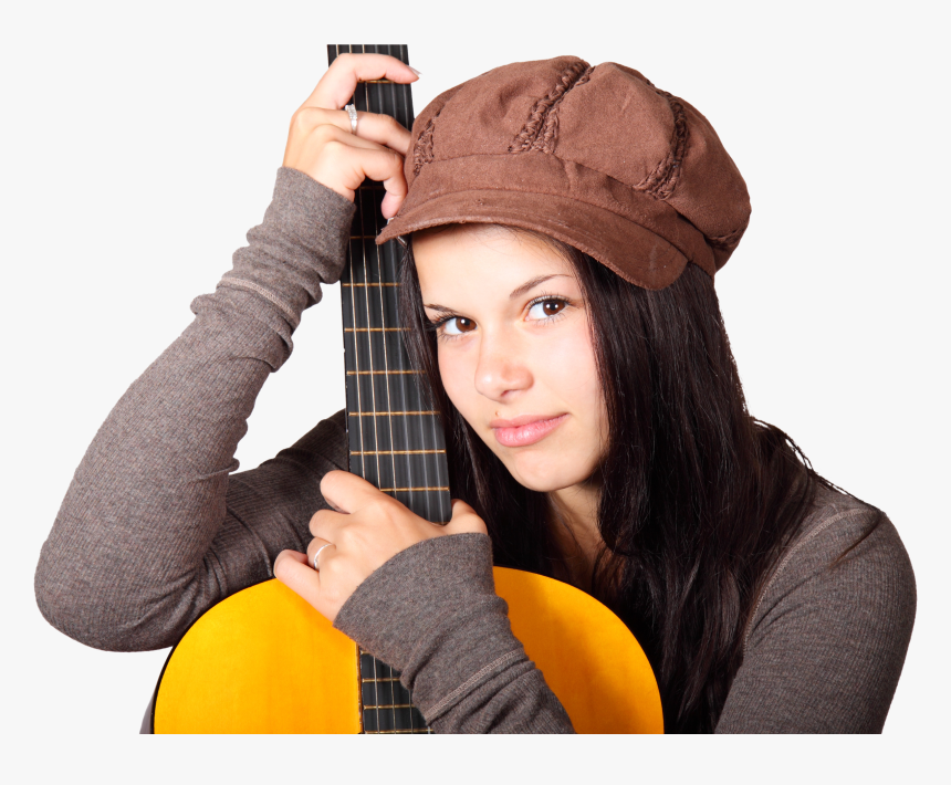 Acoustic Guitar With Girls, HD Png Download