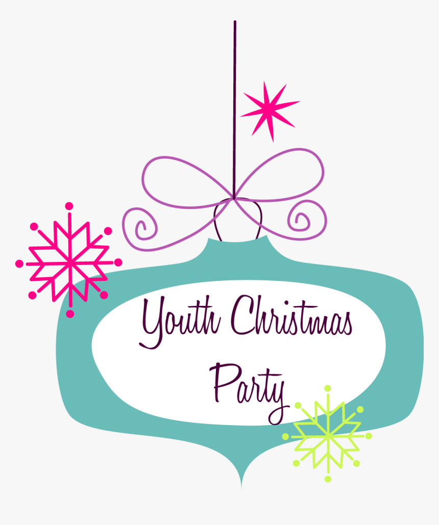 Youth Christmas Party - Youth Christmas Party Clipart, HD Png Download