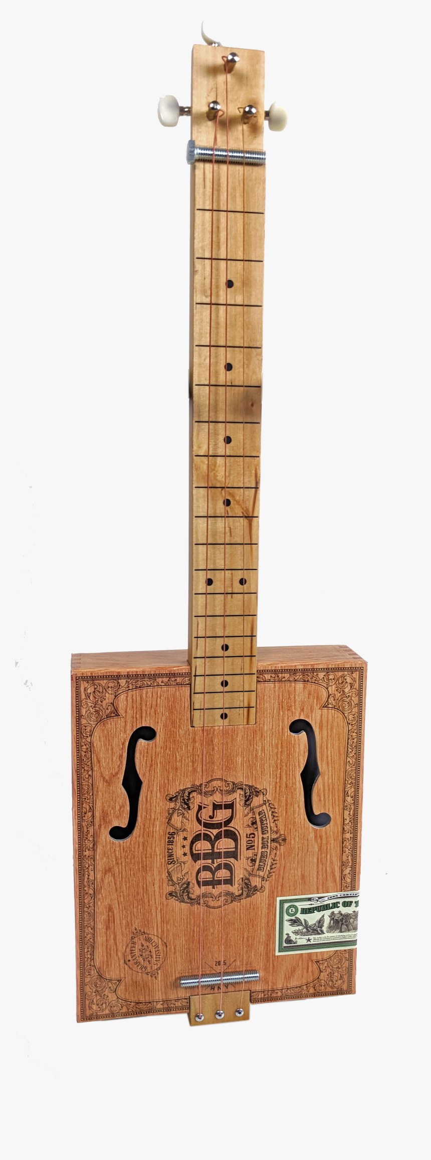 Cigar Box Guitar Png, Transparent Png
