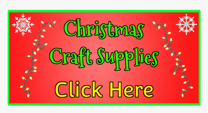 Christmas Craft Button2 - Graphic Design, HD Png Download