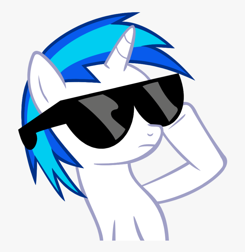Vinyl Scratch By Iamthegreatlyra-d4j0r38 - My Little Pony Profile, HD Png Download
