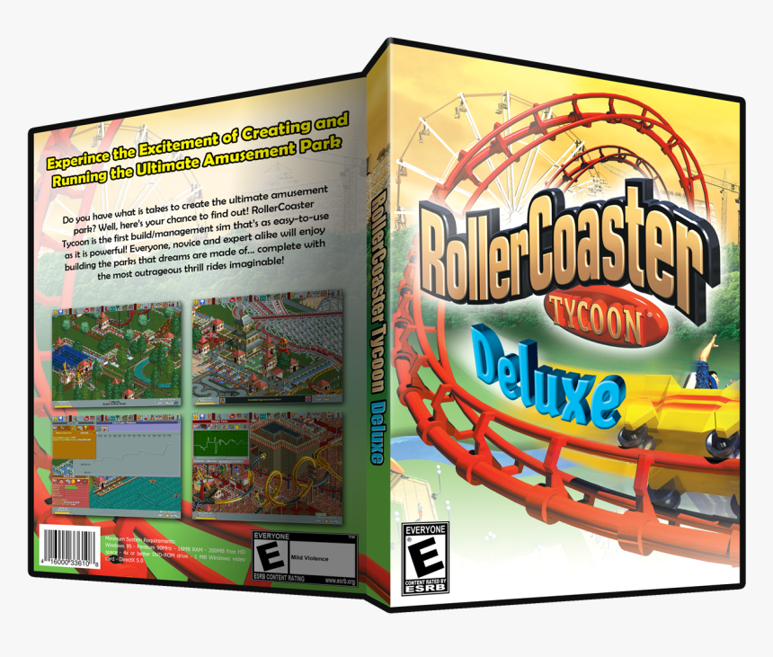 Roller Coaster Tycoon 1, HD Png Download