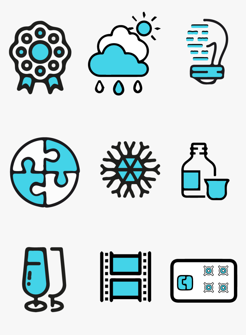 Meb Blue Furniture Icon Painting Board Png And Vector, Transparent Png