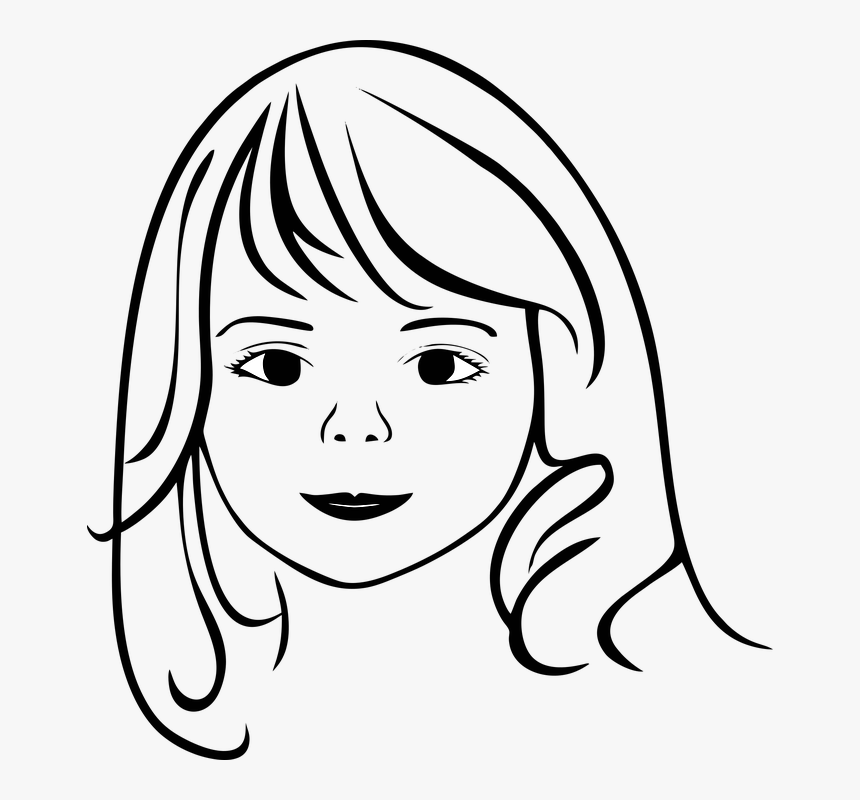Menina Linha Png, Transparent Png