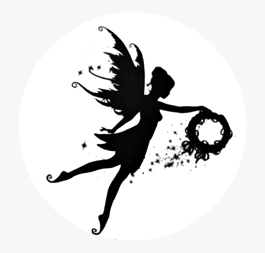 Silhouette Fairy Clipart, HD Png Download
