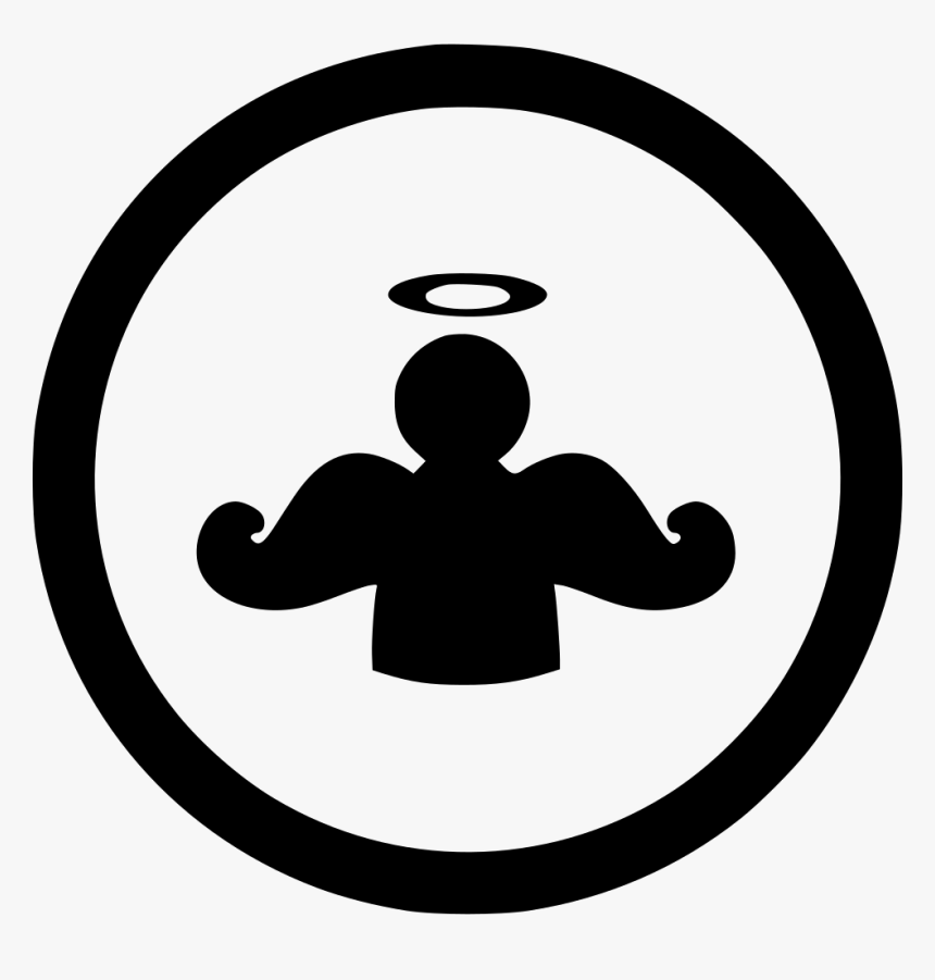 Angel Man Saint Person - Man Bible Icon Png, Transparent Png
