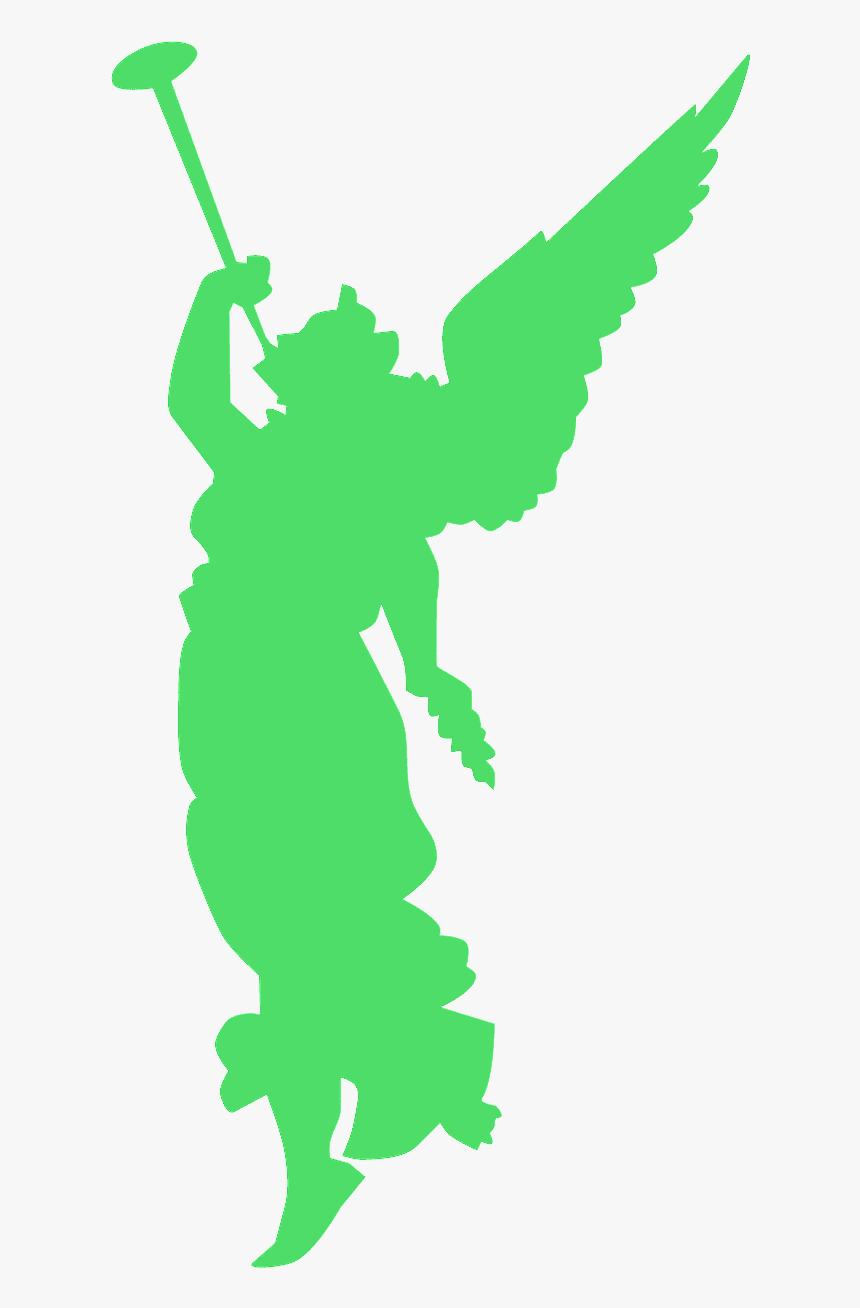 Christmas Angels Silhouette, HD Png Download