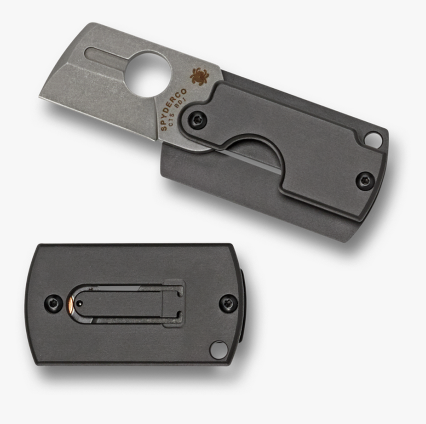Spyderco Dog Tag Gen4 Aluminumdog Tag Gen4 Aluminum - Spyderco, HD Png Download